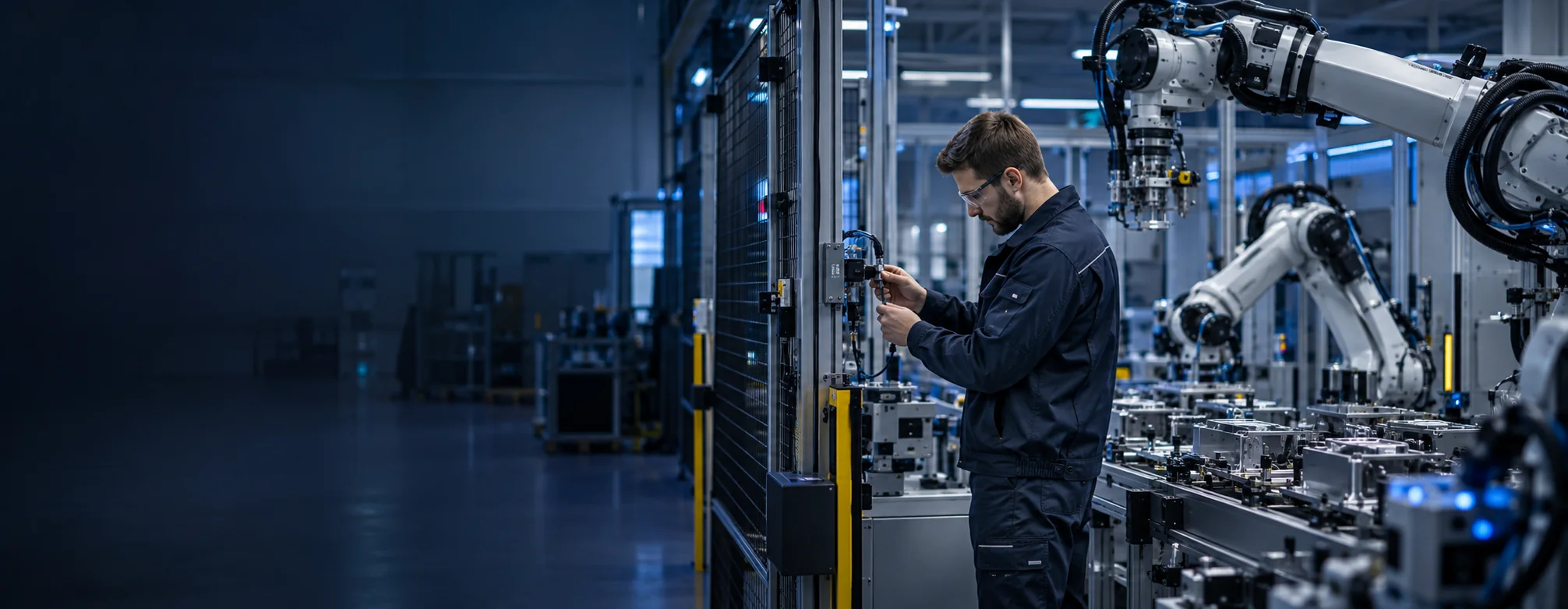 Illustration: Industrie und Automatisierung